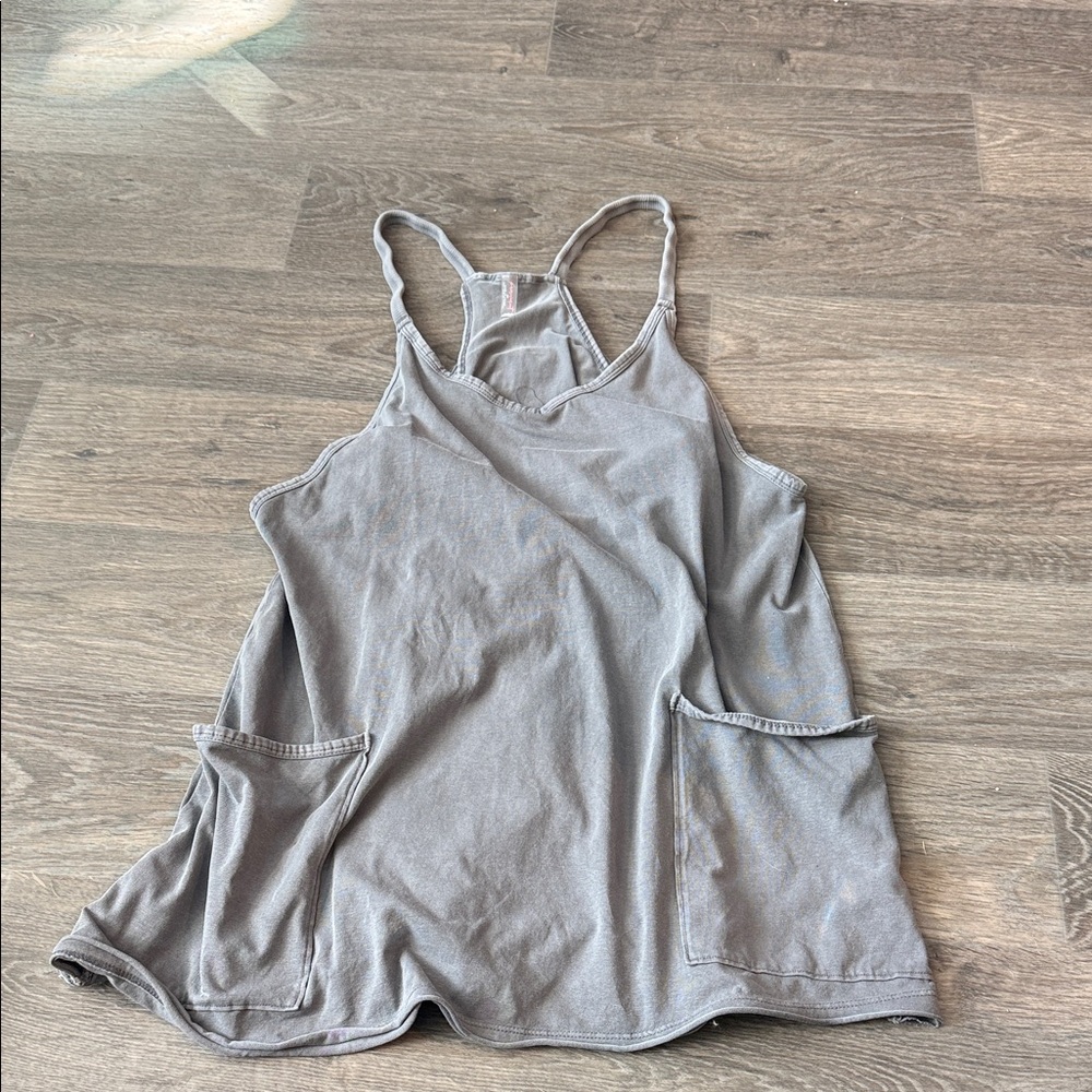 Free People Lounge Dress with Shorts Under